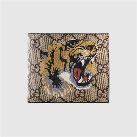 gucci tiger wallet fake|gucci wallet men tiger.